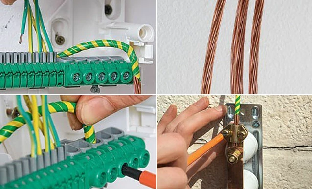 Types de prises de terre selon NF C 15-100