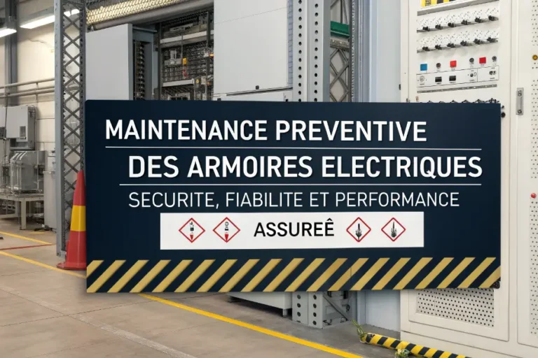 Maintenance préventive des armoires électriques : sécurité, fiabilité et performance assurées