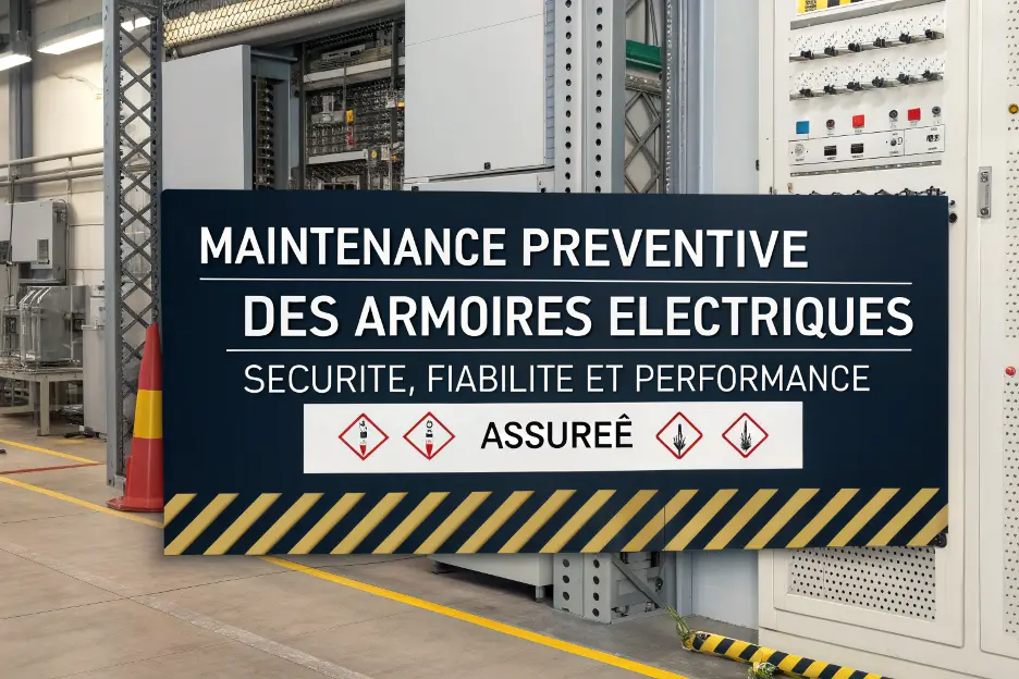 Maintenance préventive des armoires électriques : sécurité, fiabilité et performance assurées