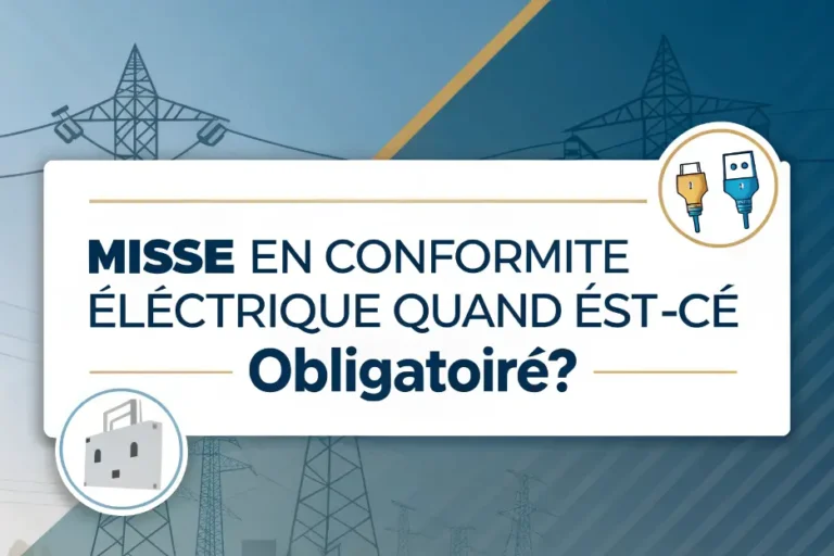 Mise en conformité électrique : quand est-ce obligatoire ?