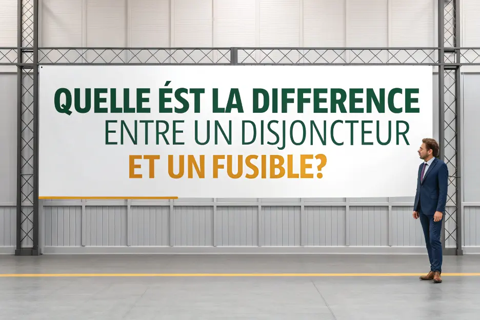 Quelle est la différence entre un disjoncteur et un fusible