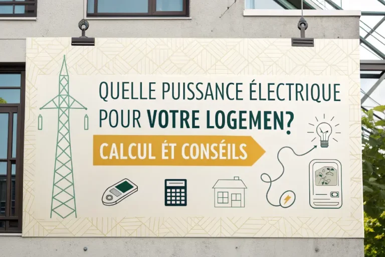Quelle puissance électrique pour votre logement ? Calcul et conseils