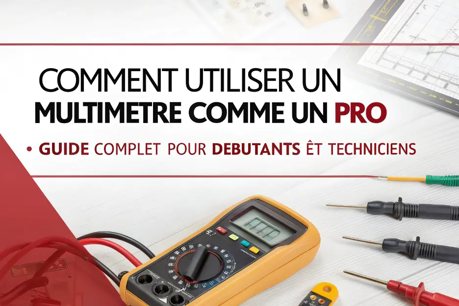 Tutoriel : Comment utiliser un multimètre comme un pro – Guide complet pour débutants et techniciens