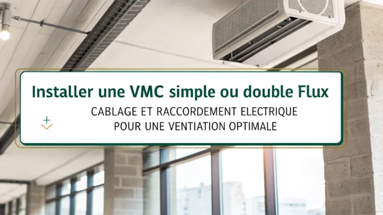 Installer une VMC Simple ou Double Flux : Câblage et Raccordement Électrique pour une Ventilation Optimale