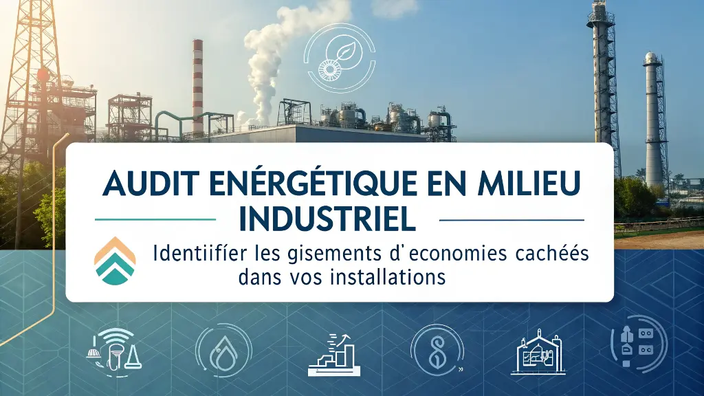 Audit énergétique en milieu industriel : Identifier les gisements d’économies cachés dans vos installations