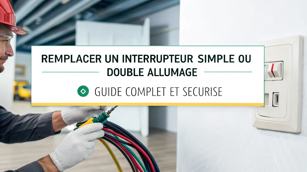 Remplacer un Interrupteur Simple ou Double Allumage : Guide Complet et Sécurisé