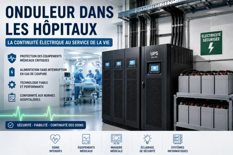 Onduleur dans les hôpitaux : rôle critique, fonctionnement et sécurité électrique