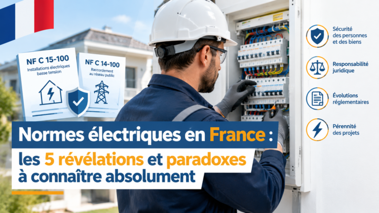 Normes électriques en France : les 5 révélations et paradoxes à connaître absolument