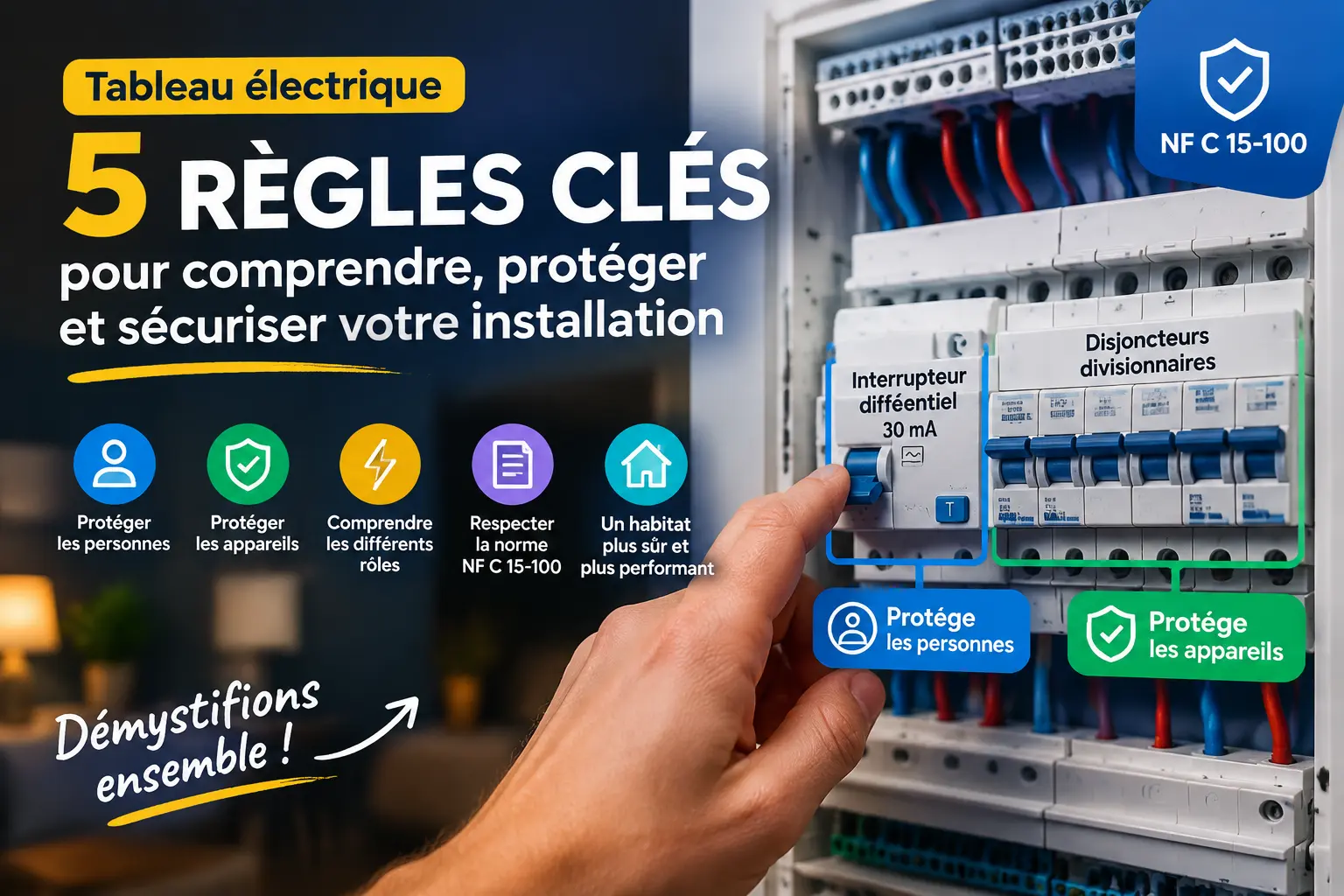 Sécurités électriques : 5 règles indispensables pour protéger votre logement et votre famille